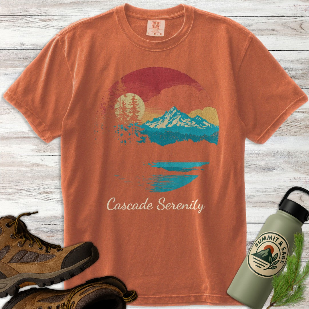 Retro Cascade Serenity T-Shirt