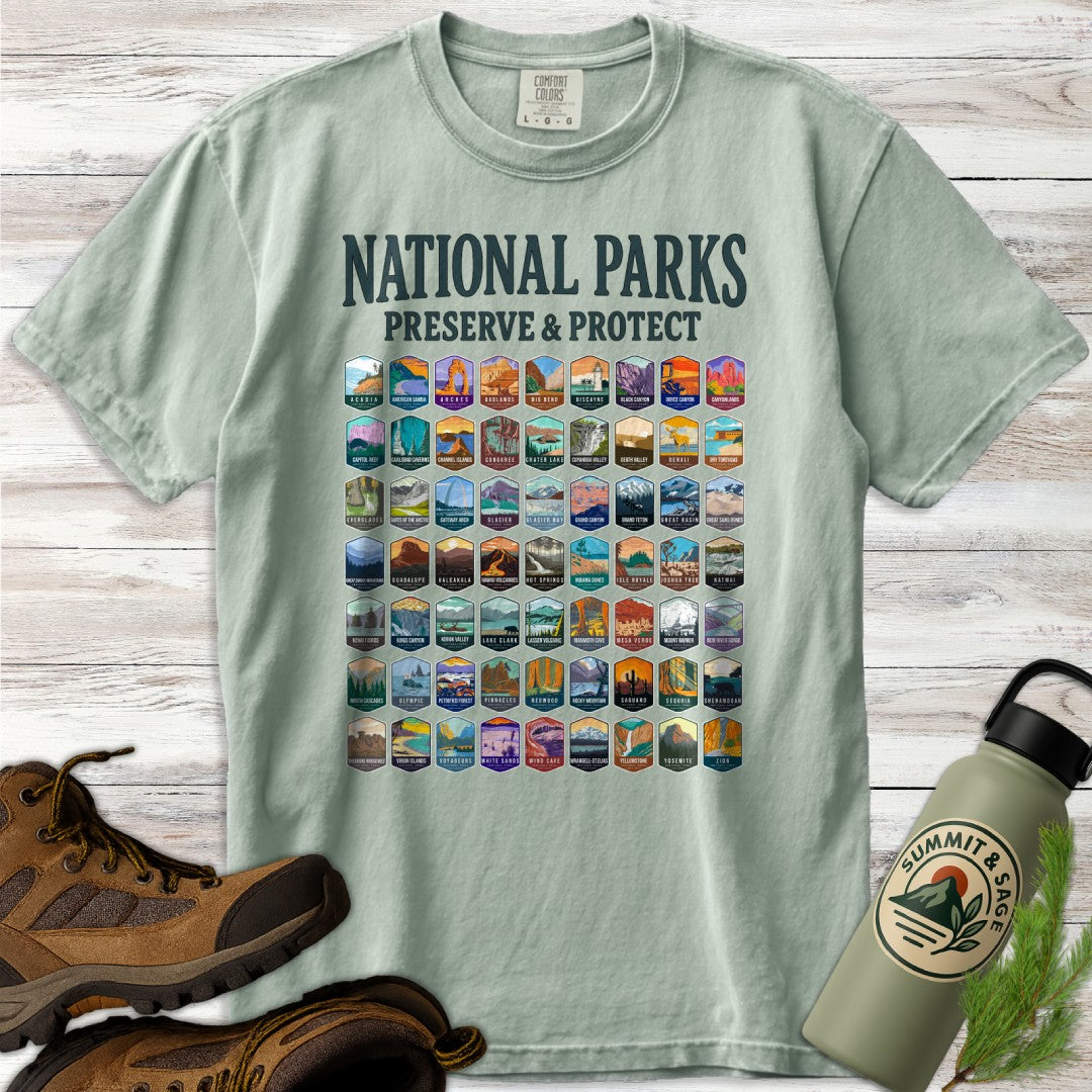 National Parks Preserve Protect T-Shirt
