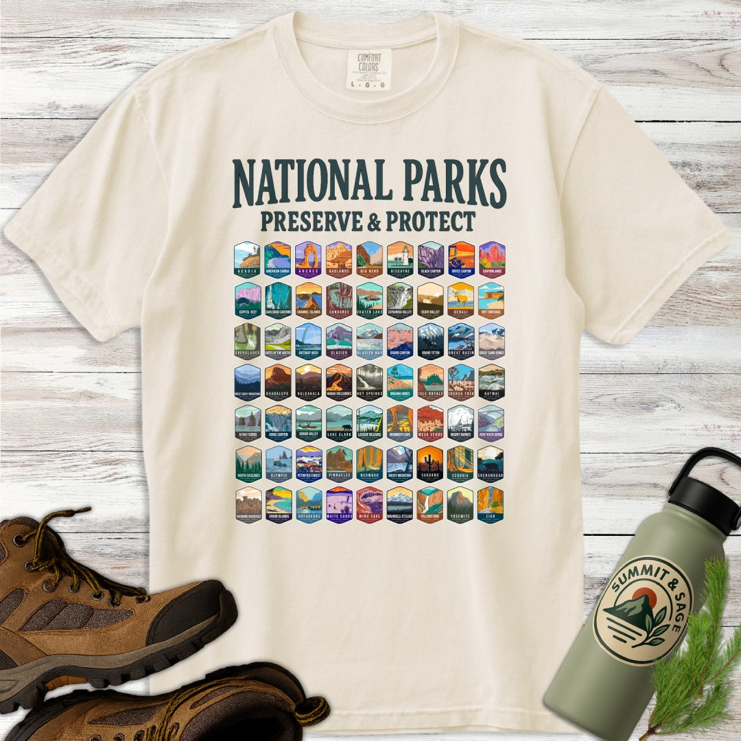 National Parks Preserve Protect T-Shirt