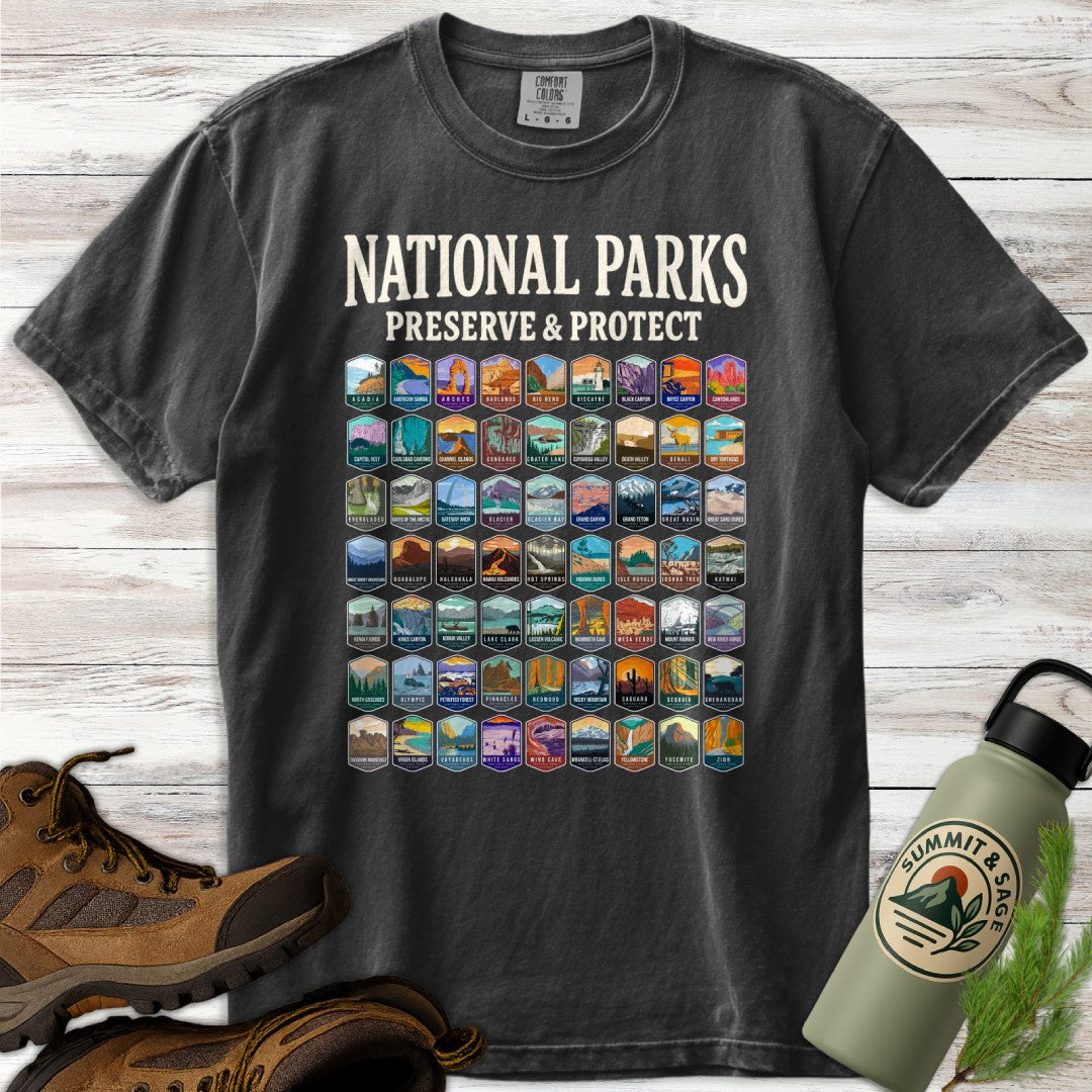 National Parks Preserve Protect T-Shirt