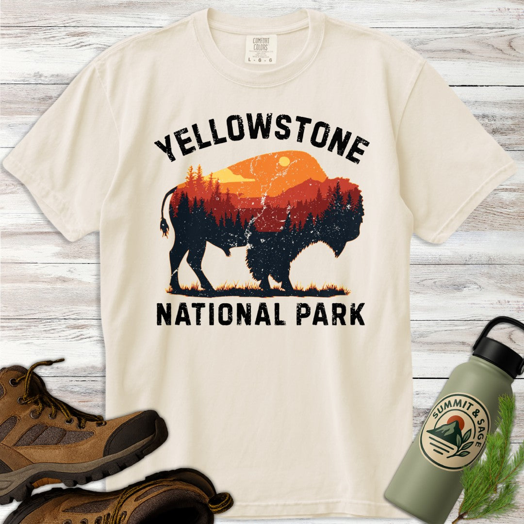 Vintage Yellowstone Buffalo T-Shirt