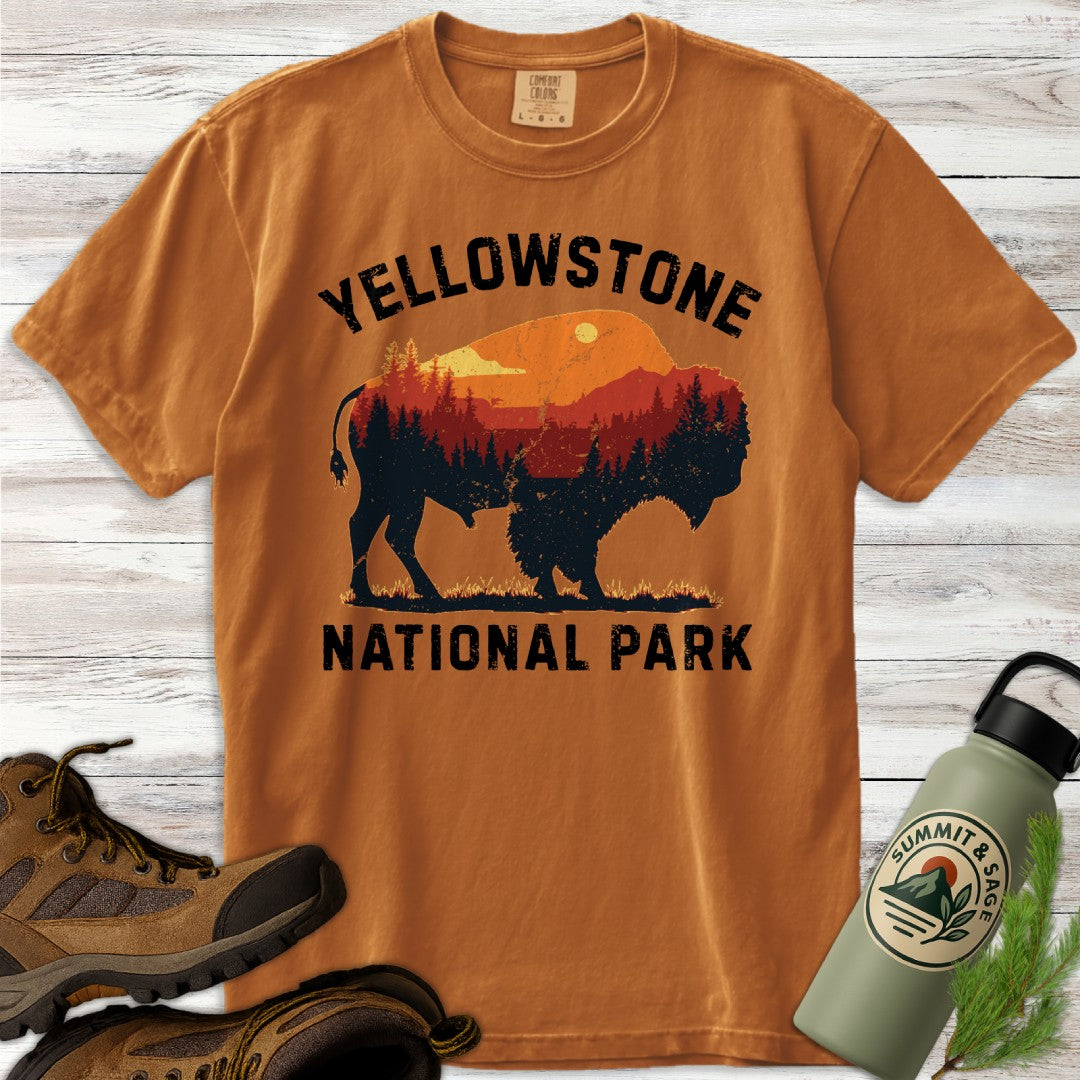 Vintage Yellowstone Buffalo T-Shirt