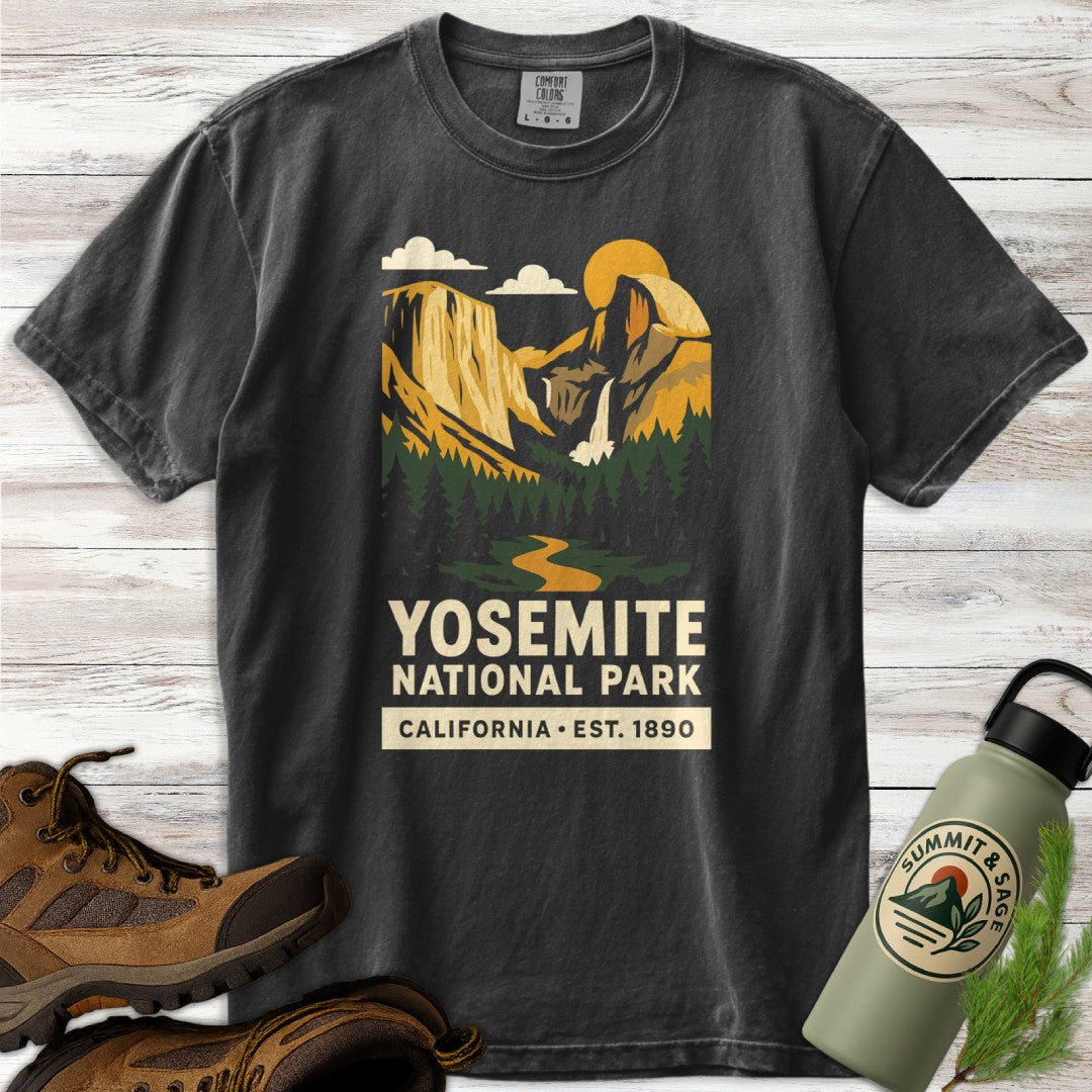 Yosemite National Park Graphic T-Shirt