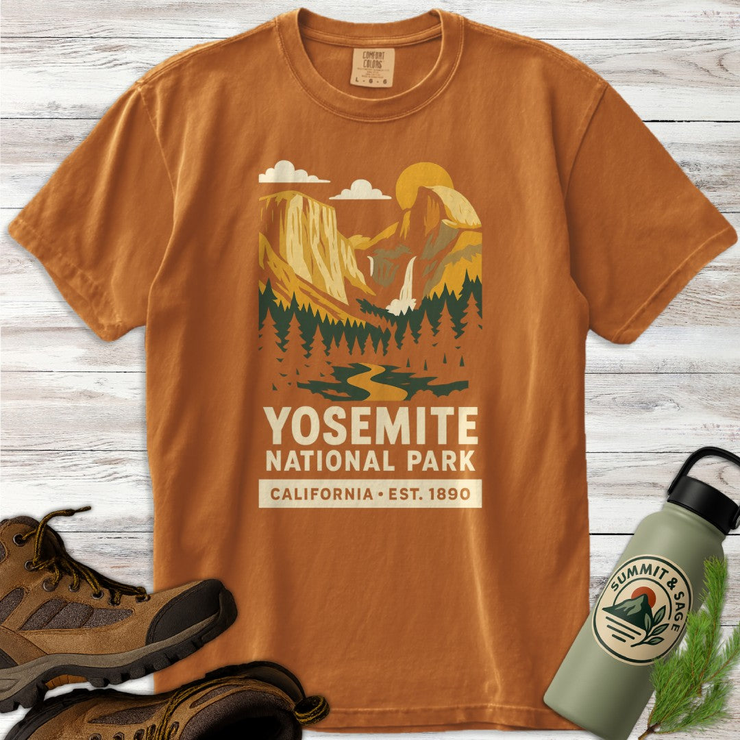 Yosemite National Park Graphic T-Shirt