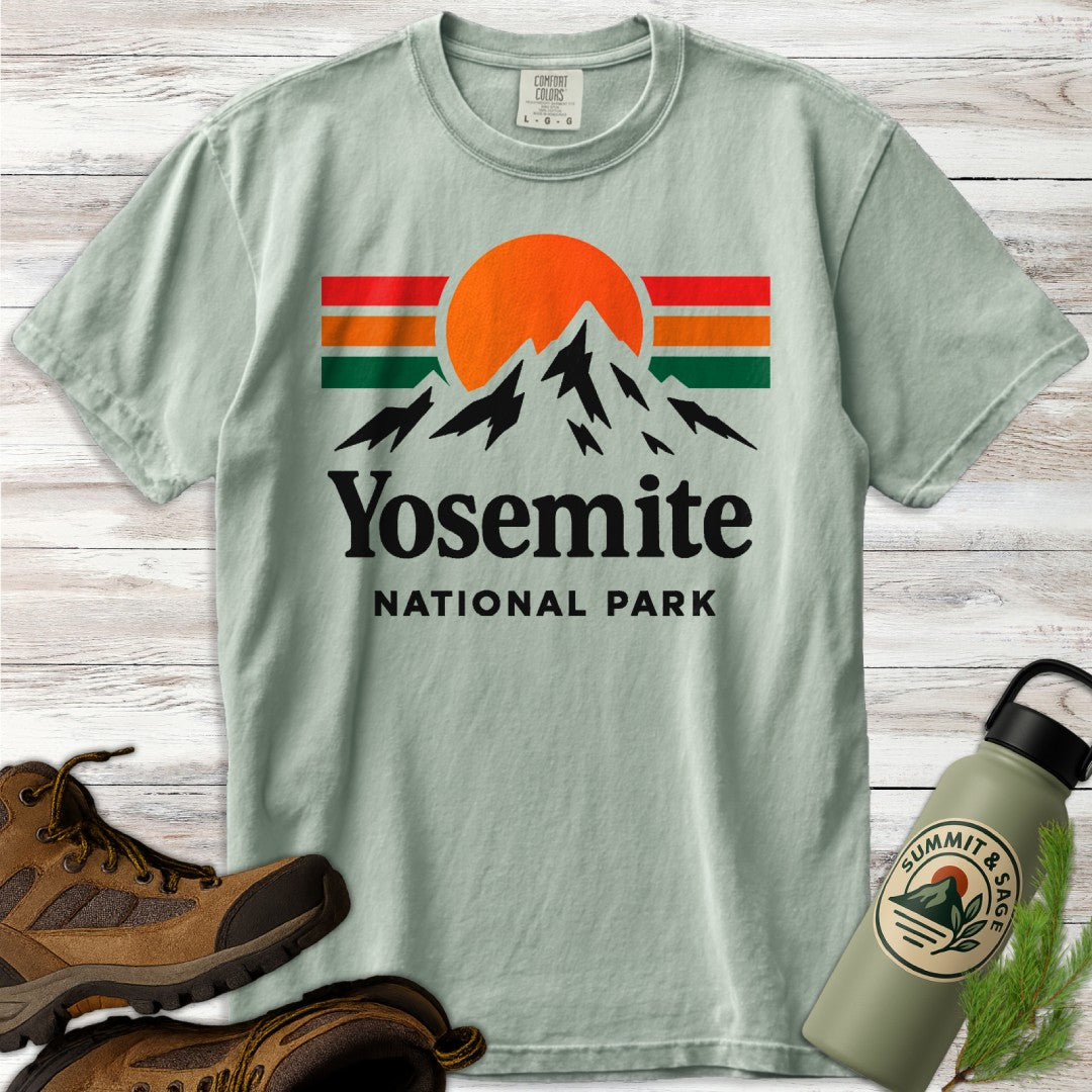 Yosemite National Park Colorful T-Shirt