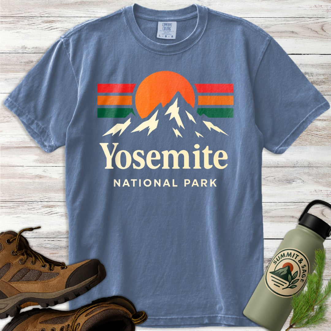 Yosemite National Park Colorful T-Shirt