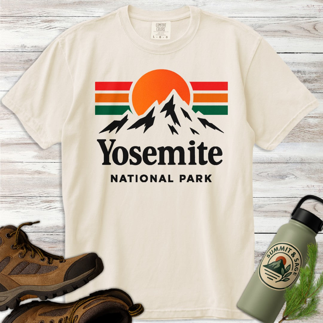 Yosemite National Park Colorful T-Shirt