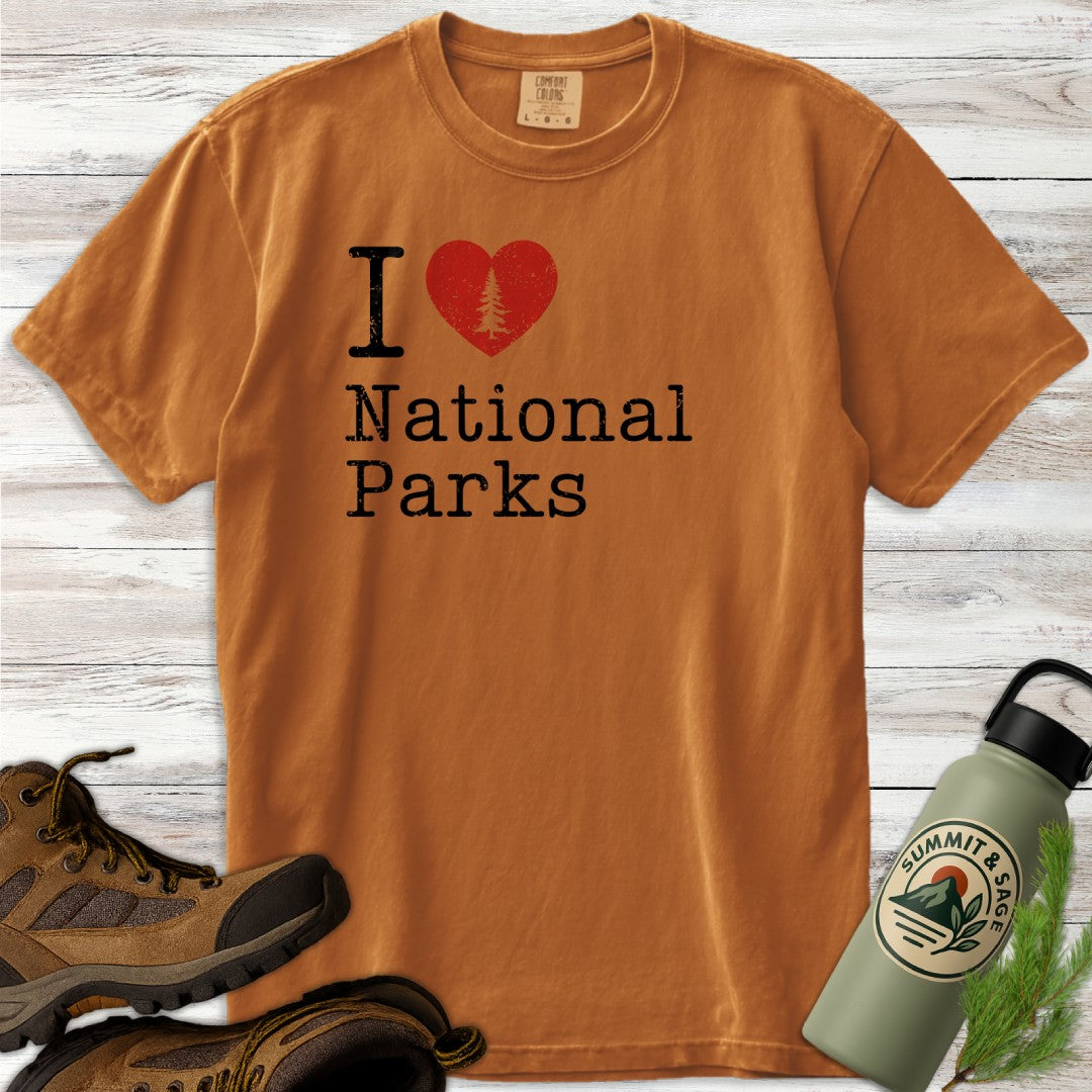 I Heart National Parks T-Shirt