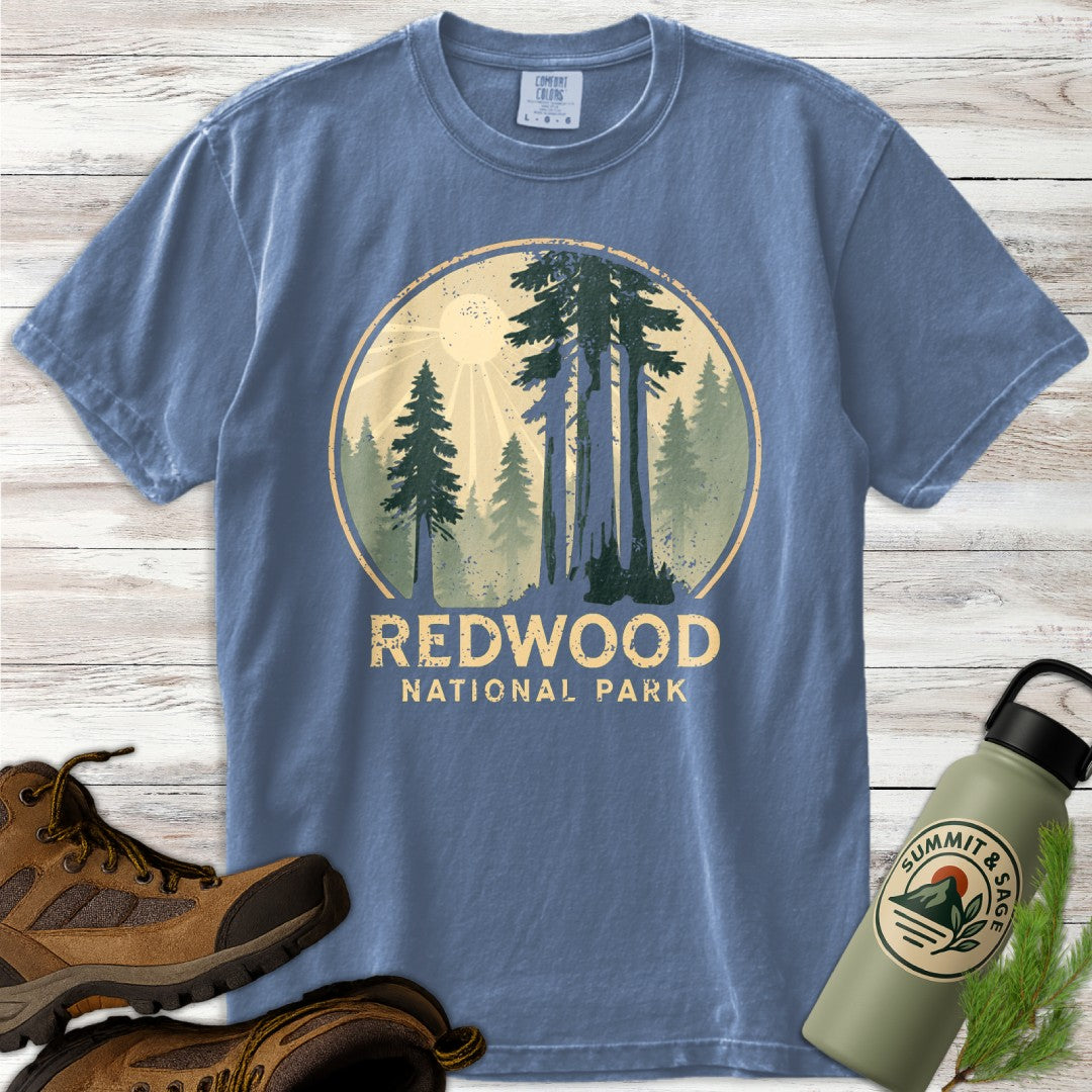 Redwood National Park Distressed T-Shirt