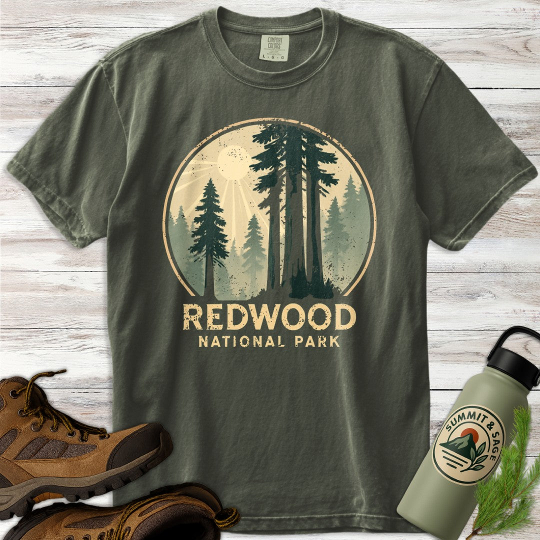Redwood National Park Distressed T-Shirt