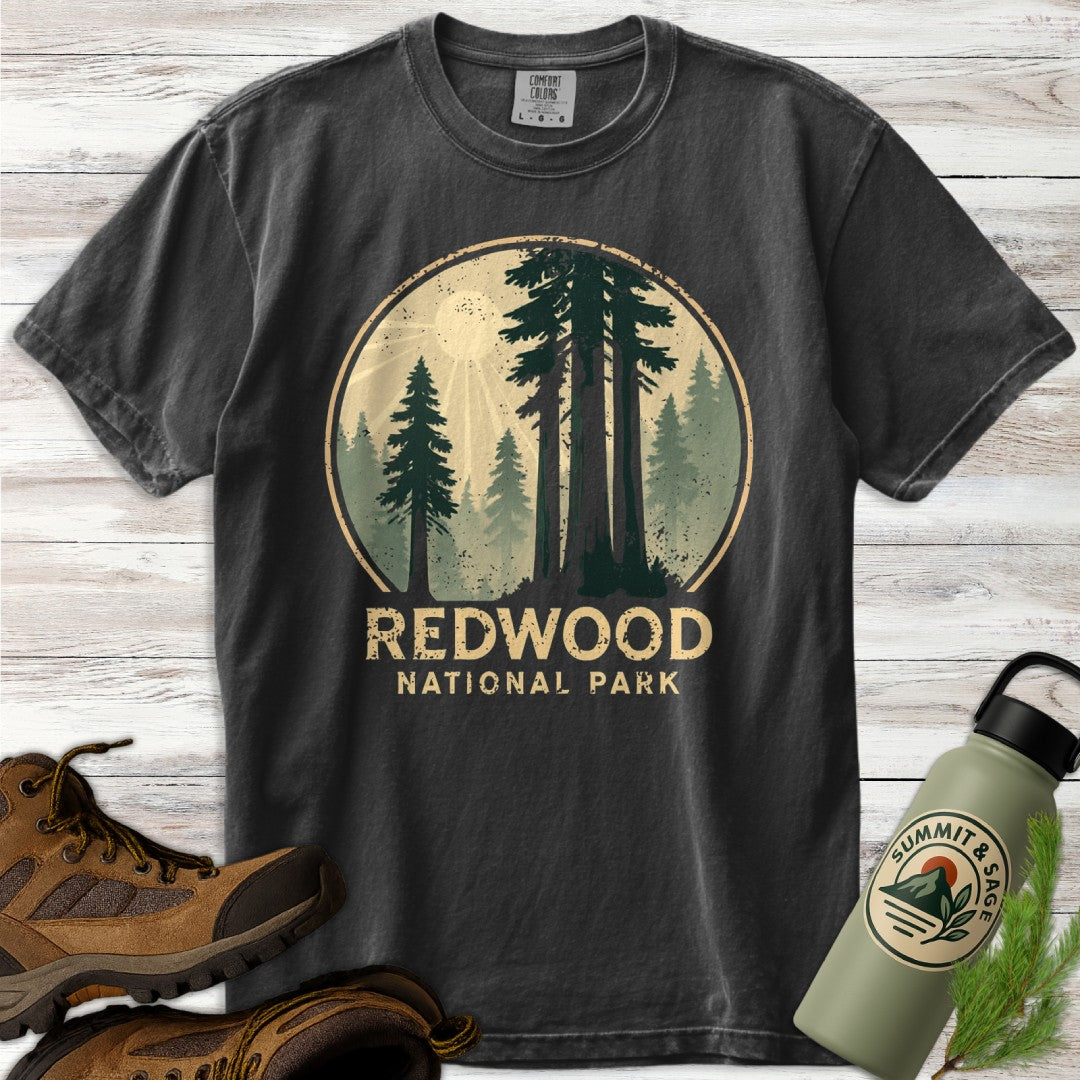 Redwood National Park Distressed T-Shirt