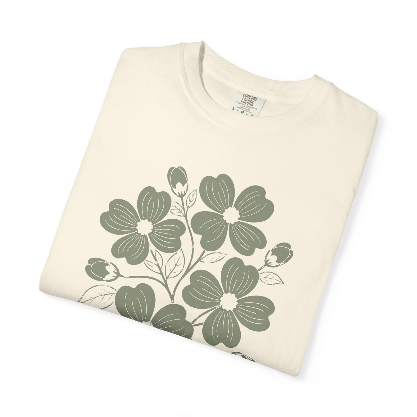 Yosemite Dogwood Tonal Green T-Shirt