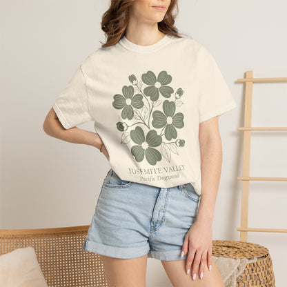 Yosemite Dogwood Tonal Green T-Shirt
