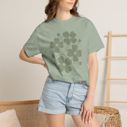 Yosemite Dogwood Tonal Green T-Shirt