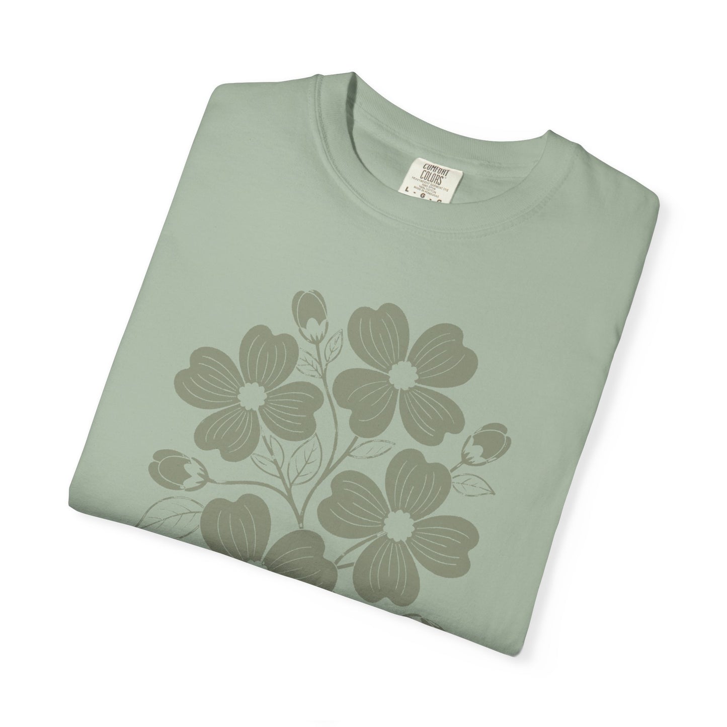 Yosemite Dogwood Tonal Green T-Shirt