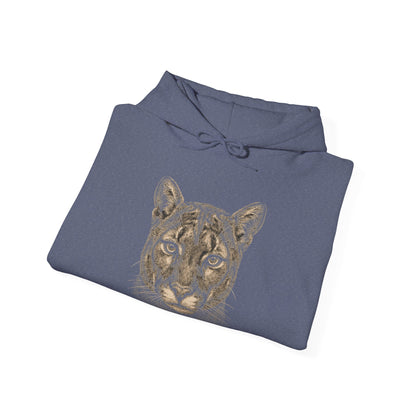 Mountain Lion Portrait Hoodie