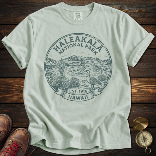 Classic Haleakala Park T-Shirt - Bay T-Shirt