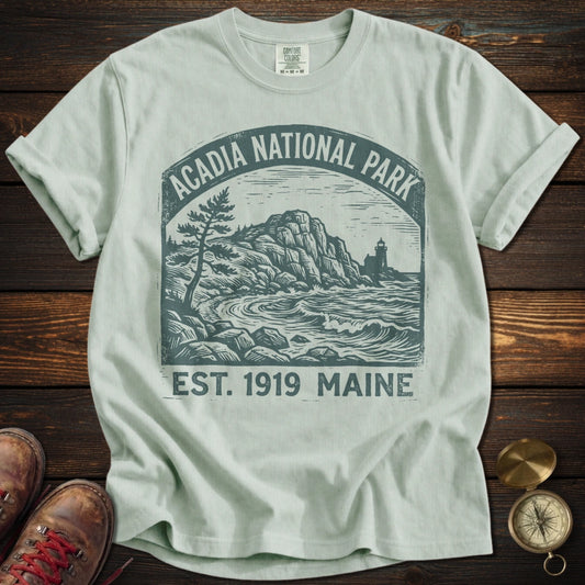 Classic Acadia Park T-Shirt - Bay T-Shirt