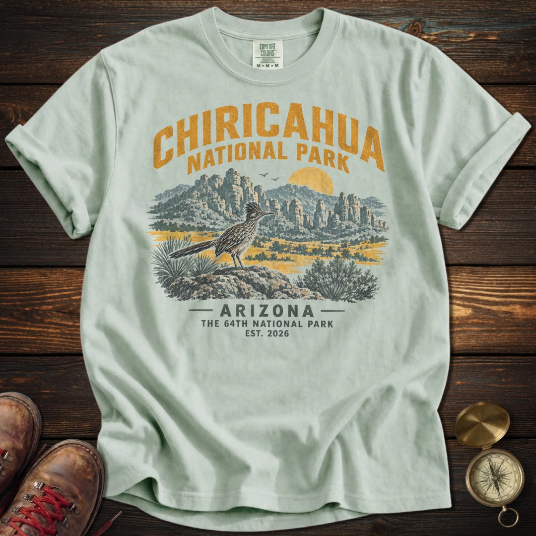 Chiricahua Roadrunner T-Shirt - Bay T-Shirt