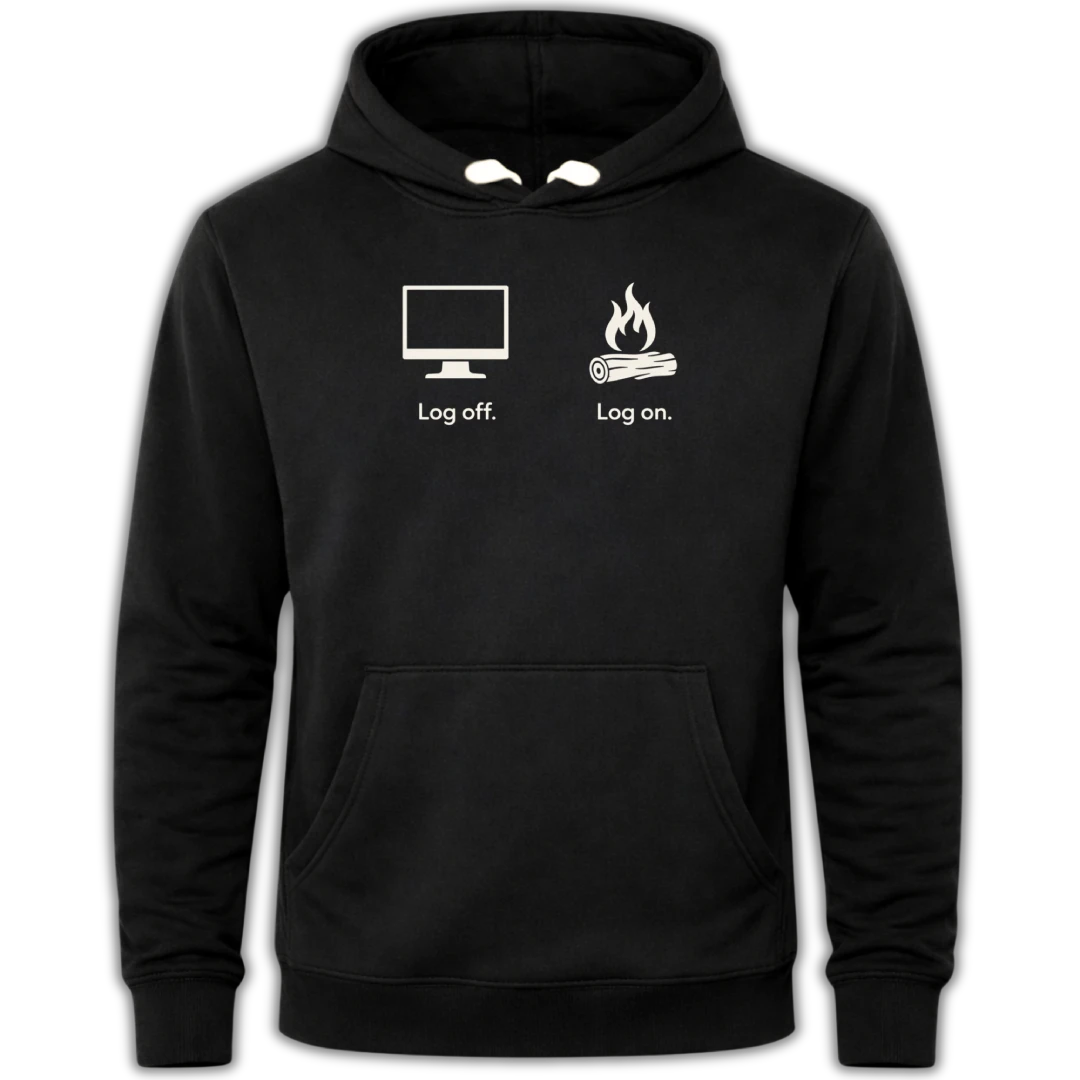 Log Off On - Escape Series Hoodie
