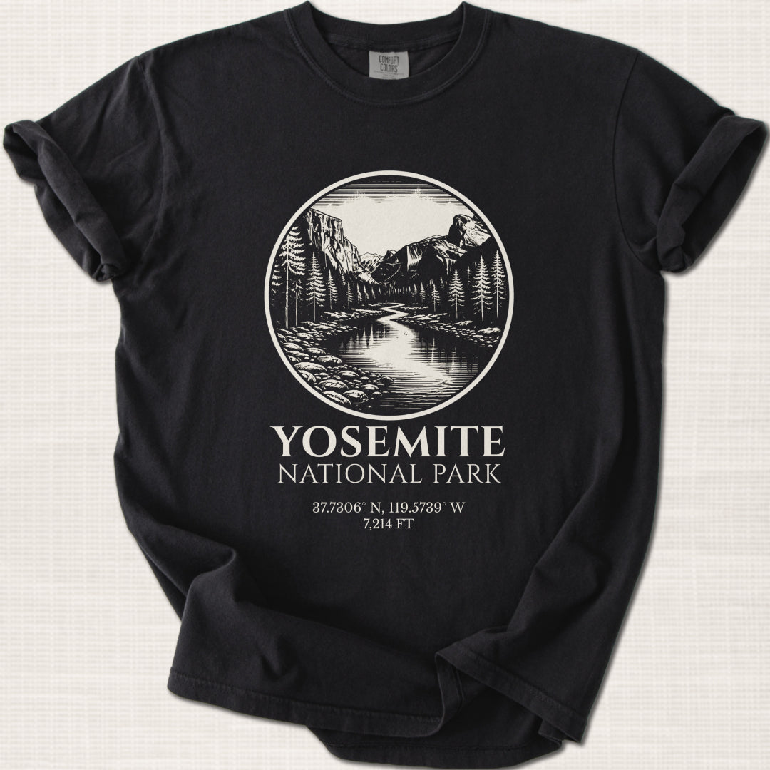 Yosemite National Park T-Shirt – Expedition Press No. 02