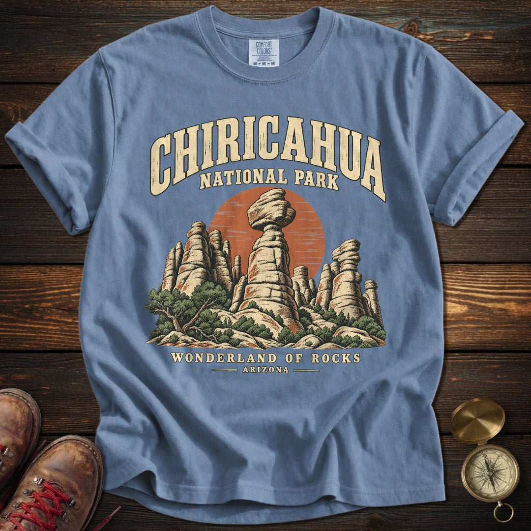Chiricahua National Park Wonderland of Rocks T-Shirt - Bluejean T-Shirt