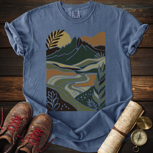 Modern Outdoor Landscape T-Shirt