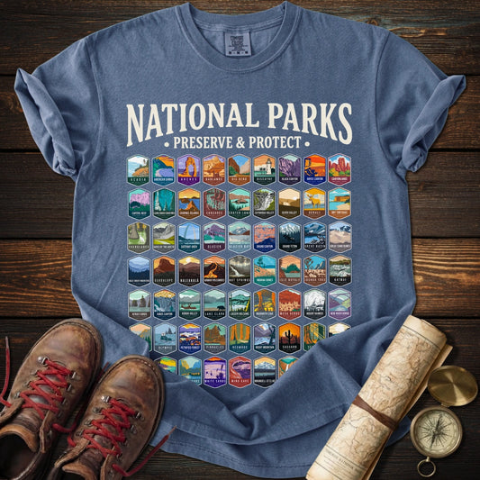 National Parks Preserve Protect T-Shirt