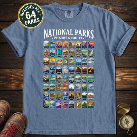 National Parks Preserve Protect T-Shirt