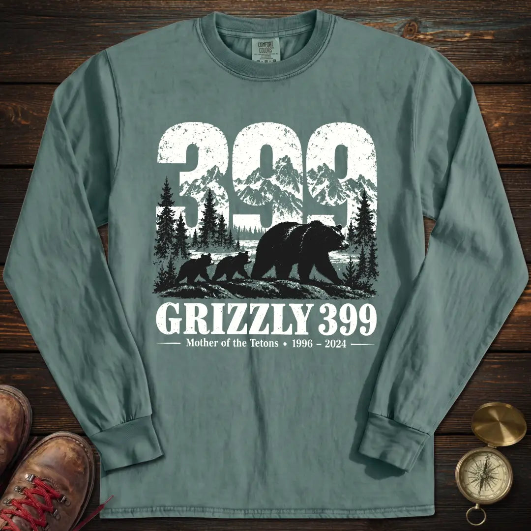Grizzly 399 Bold Long Sleeved T-Shirt