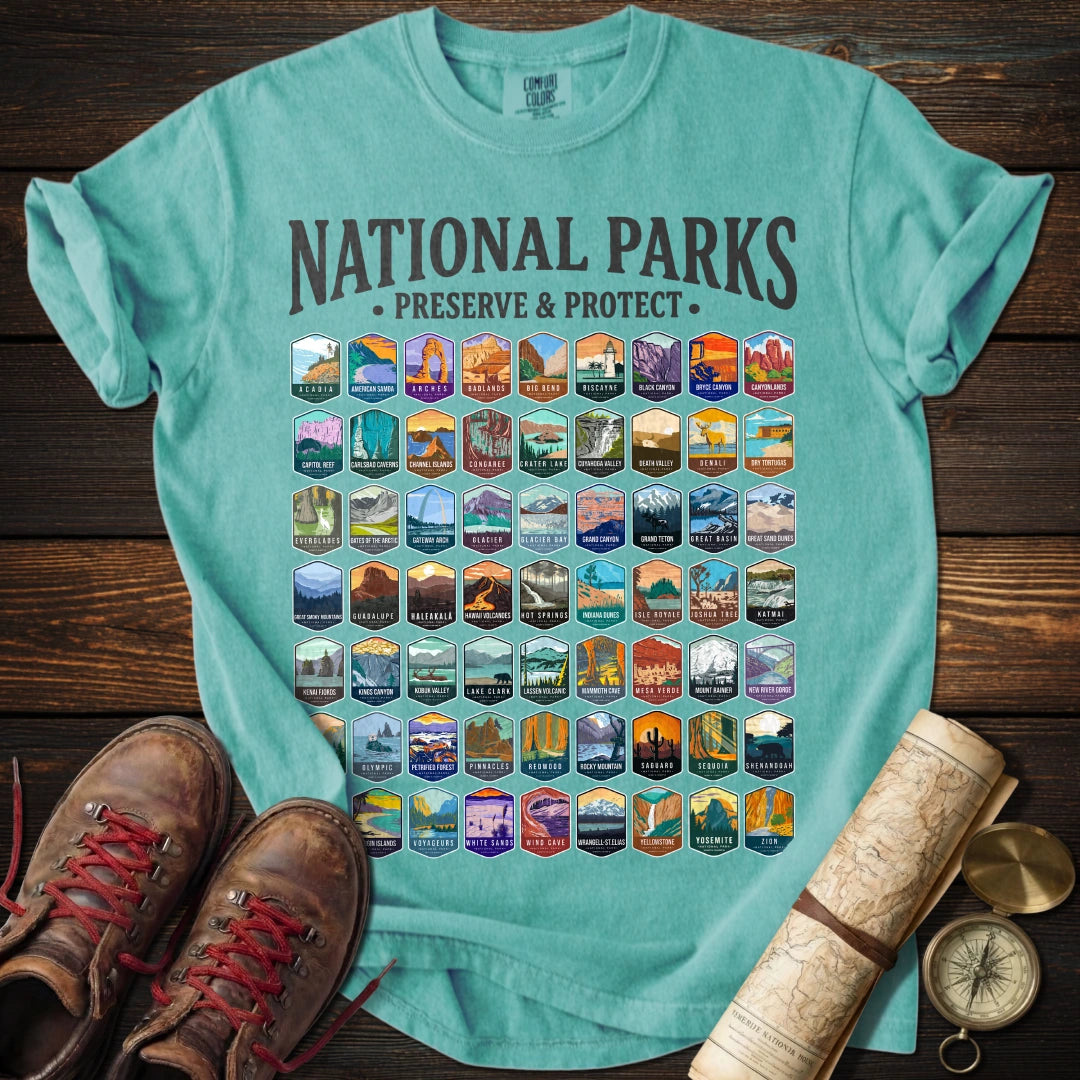 National Parks Preserve Protect T-Shirt