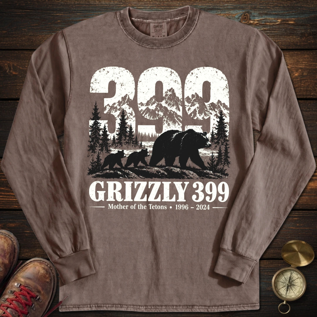 Grizzly 399 Bold Long Sleeved T-Shirt