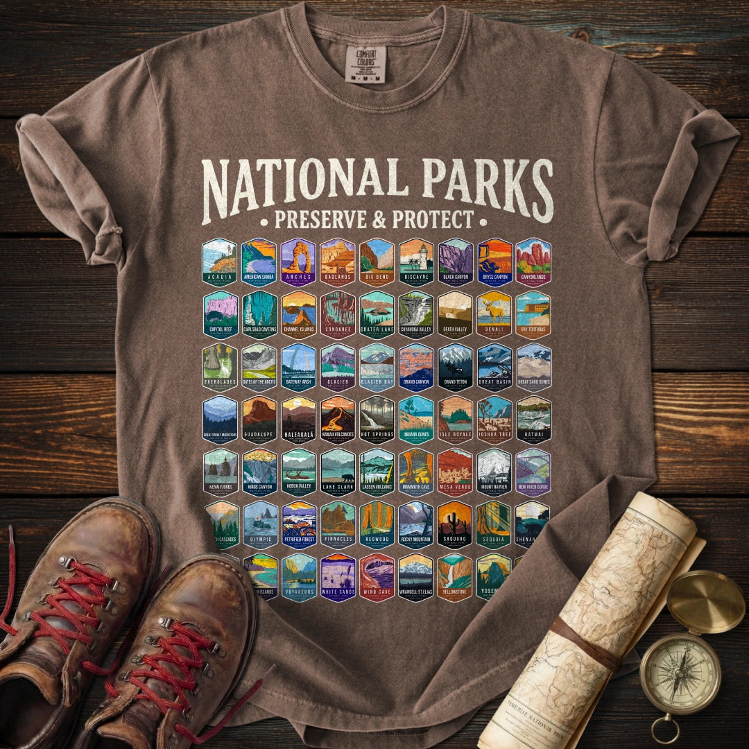 National Parks Preserve Protect T-Shirt