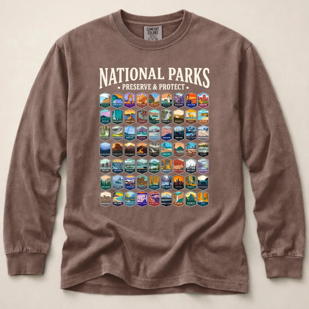 Preserve Protect 63 Park Long Sleeved T-Shirt