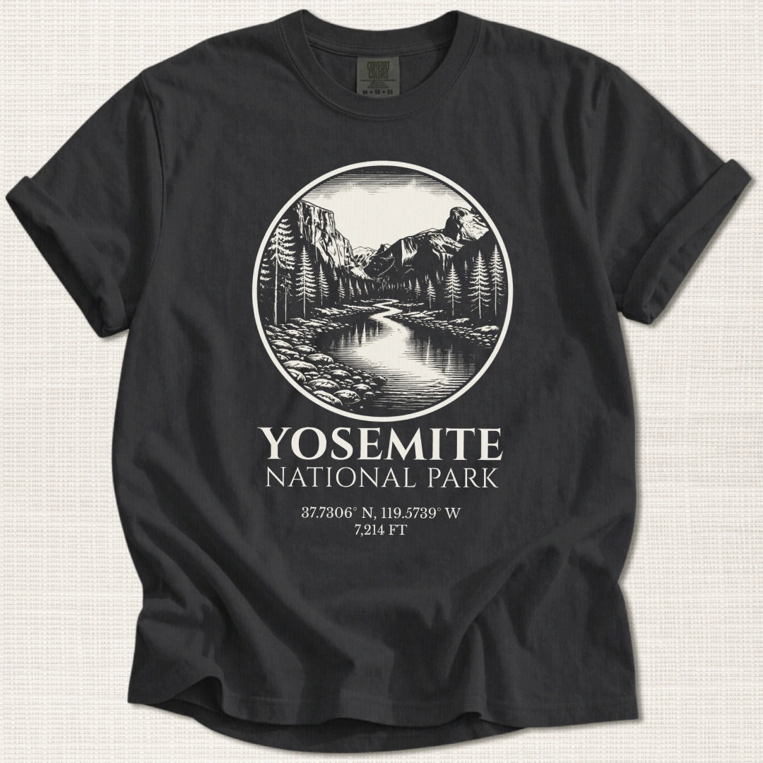 Yosemite National Park T-Shirt – Expedition Press No. 02