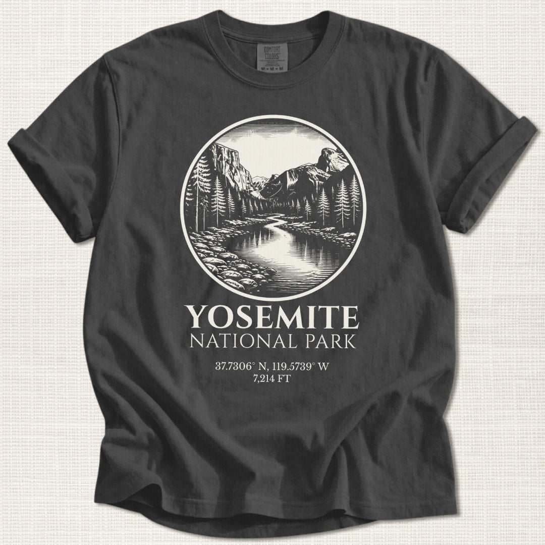 Yosemite National Park T-Shirt – Expedition Press No. 02