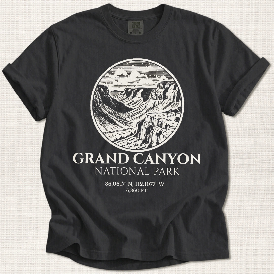 Grand Canyon National Park T-Shirt – Expedition Press No. 04