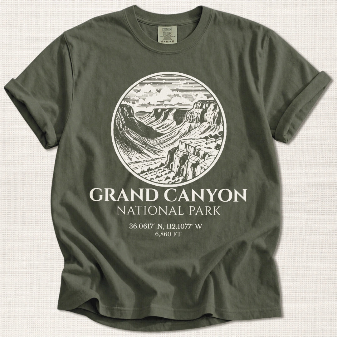 Grand Canyon National Park T-Shirt – Expedition Press No. 04