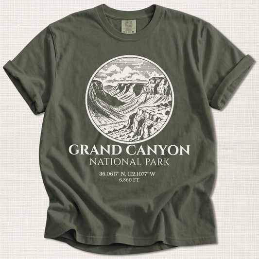 Grand Canyon National Park T-Shirt – Expedition Press No. 04
