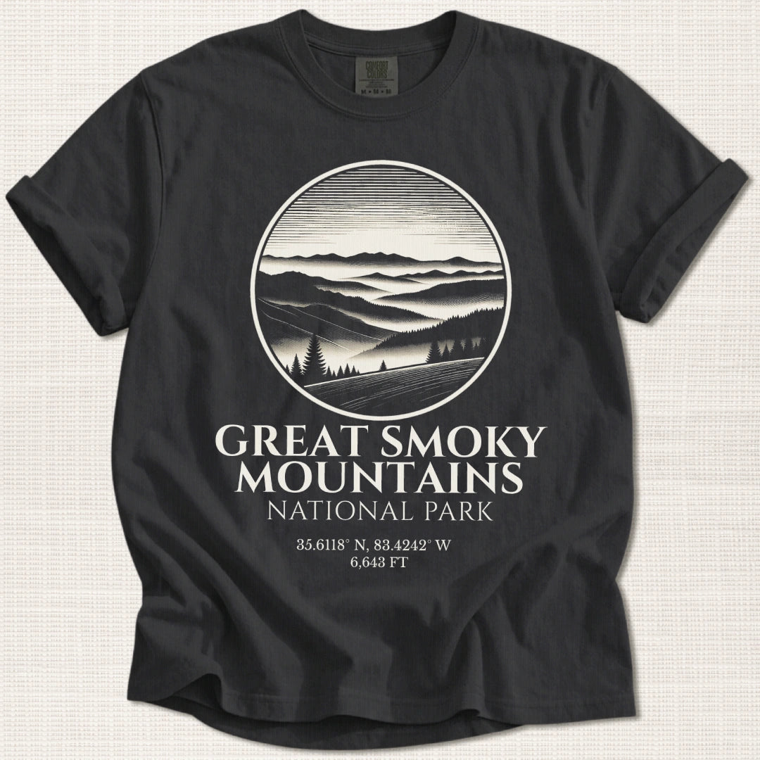 Great Smoky Mountains National Park T-Shirt – Expedition Press No. 06