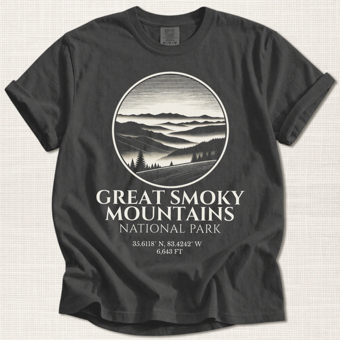 Great Smoky Mountains National Park T-Shirt – Expedition Press No. 06