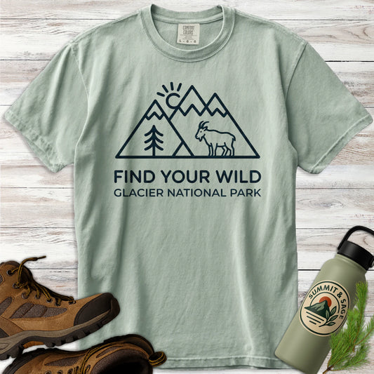 Find Your Wild - Glacier Tee