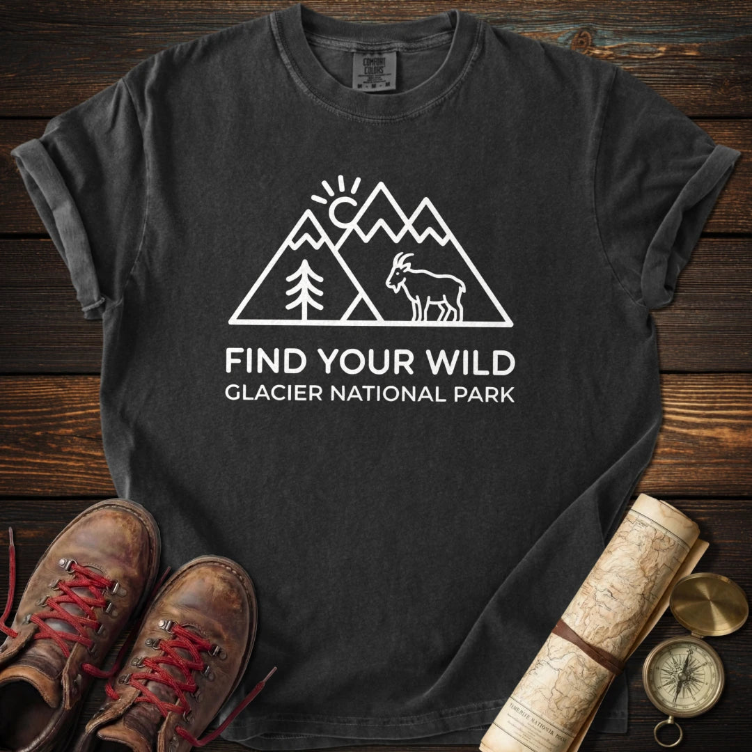 Find Your Wild - Glacier Tee