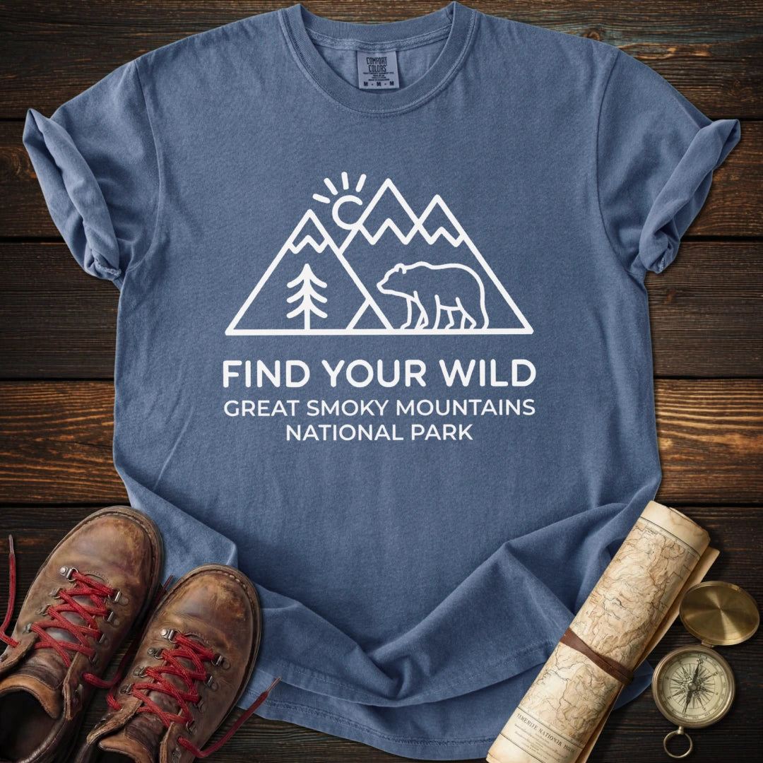 Find Your Wild - Great Smoky Mountains Tee