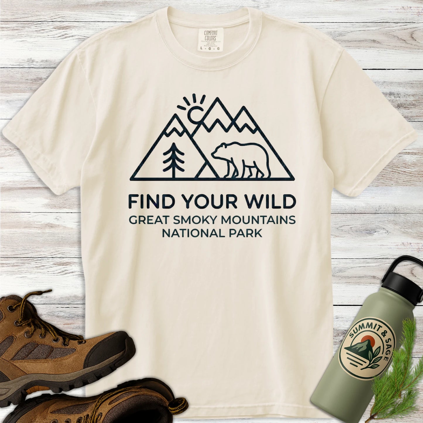 Find Your Wild - Great Smoky Mountains Tee