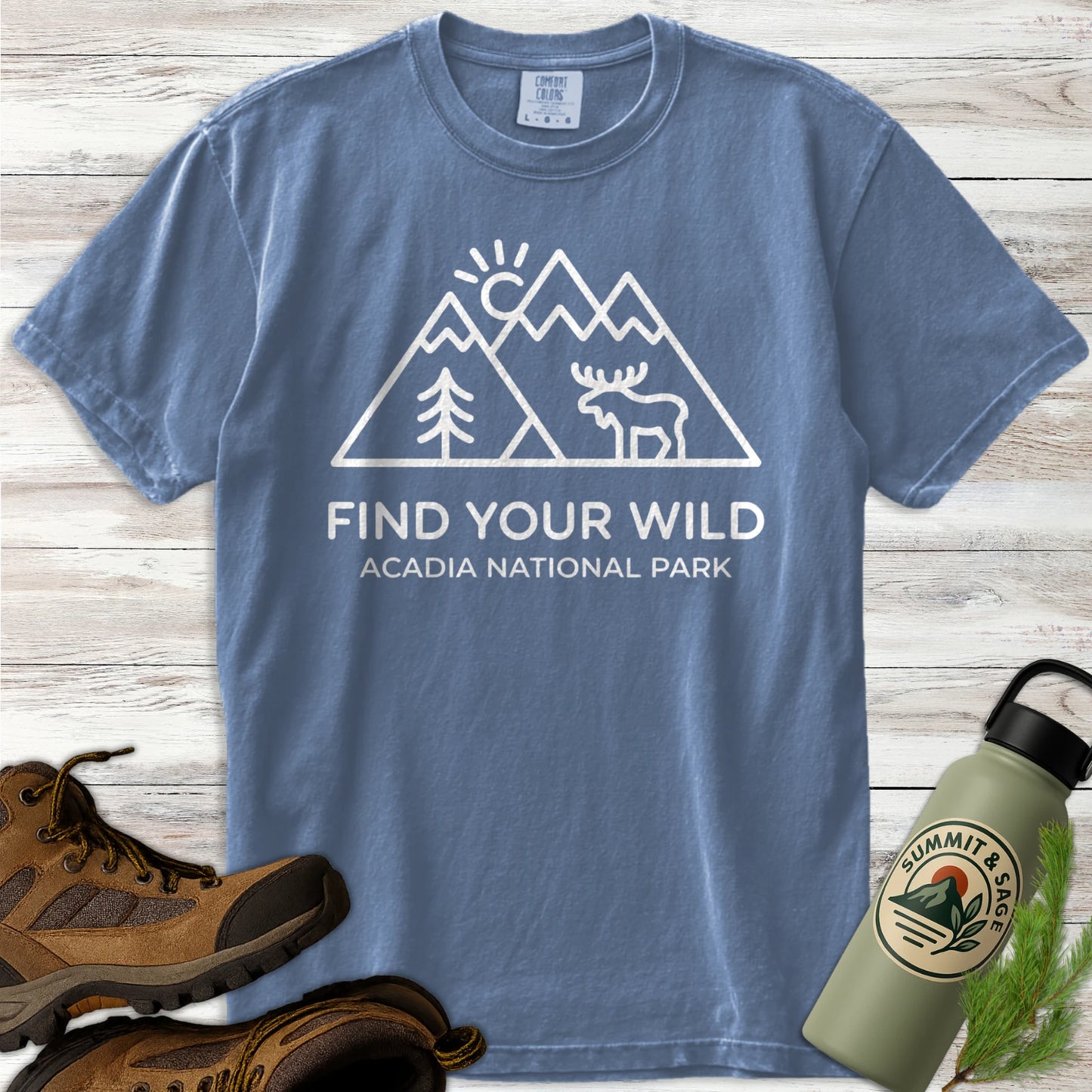 Find Your Wild - Acadia Tee