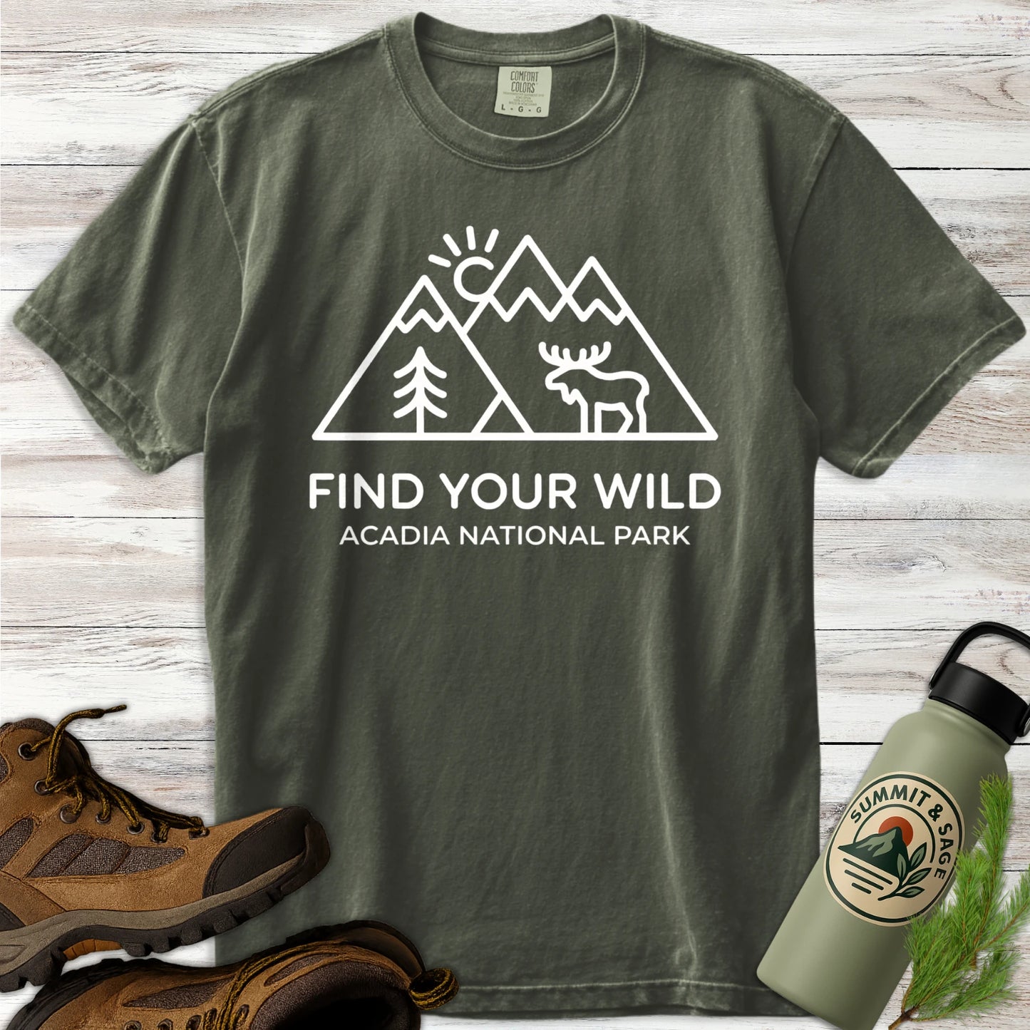 Find Your Wild - Acadia Tee