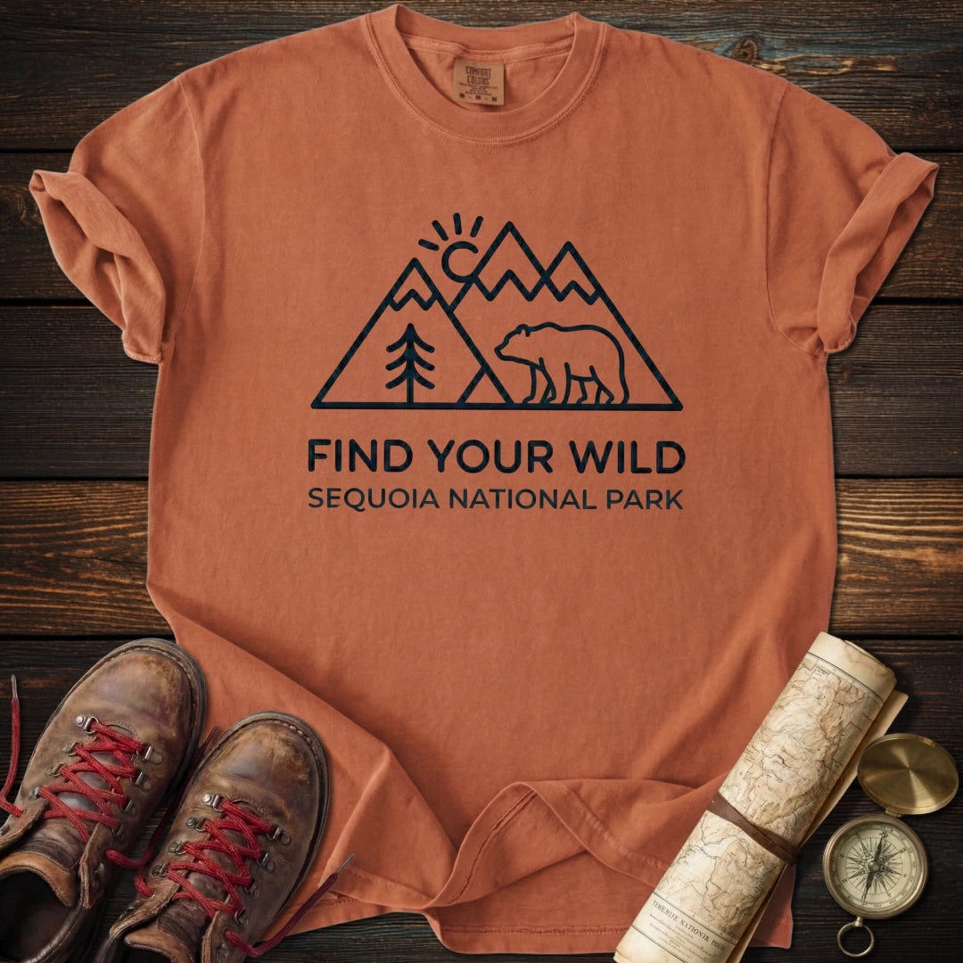 Find Your Wild - Sequoia Tee