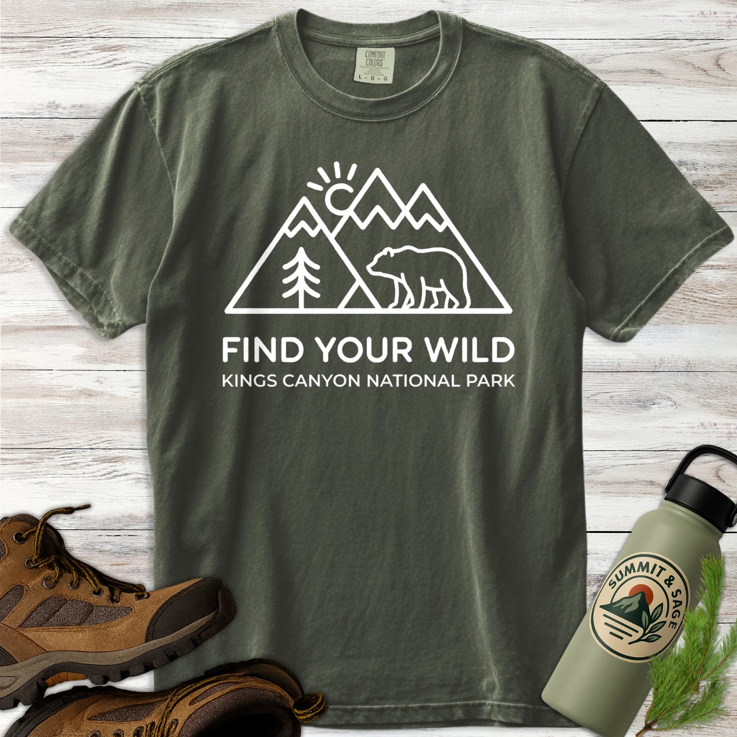 Find Your Wild - Kings Canyon Tee