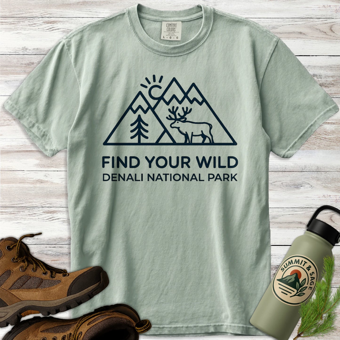 Find Your Wild - Denali Tee